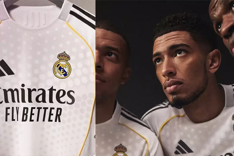 ريال مدريد يكشف النقاب عن قميص الموسم الجديد مستلهمًا من البرنابيو (صور)
